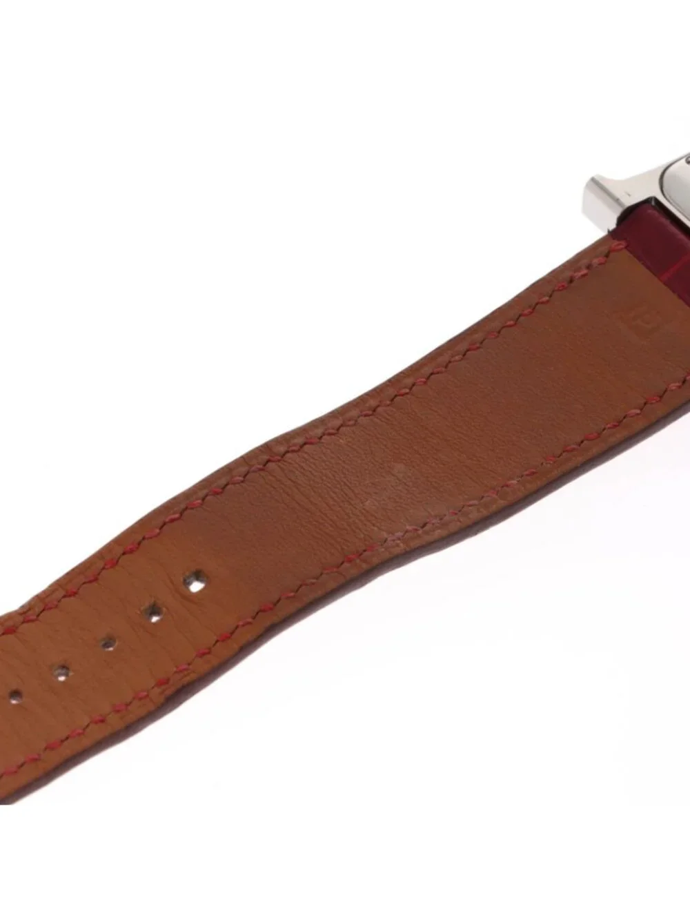 Hermes H Watch Stainless Steel White Shell